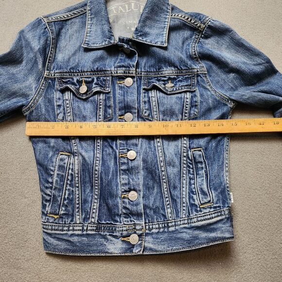 Aritzia Talula Women’s XSmall Denim Jean Jacket XS Extra Small - Picture 12 of 12